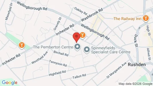 Apartments for rent i Rushden - Northamptonshire - kort over placeringen