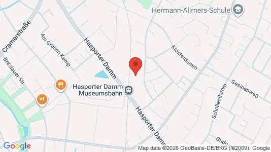 Apartments for rent i Delmenhorst - kort over placeringen