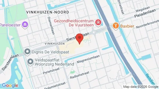 Apartments for rent i Groningen - kort over placeringen