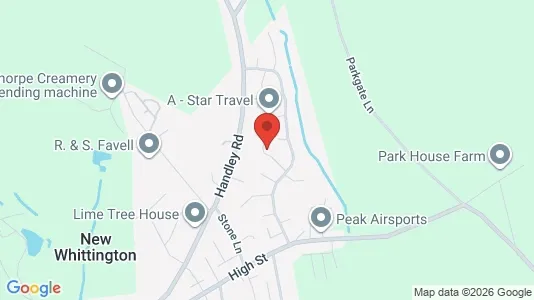 Apartments for rent i Chesterfield - Derbyshire - kort over placeringen