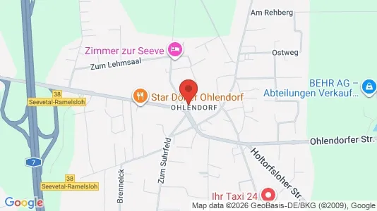 Apartments for rent i Niedersachsen Harburg - kort over placeringen