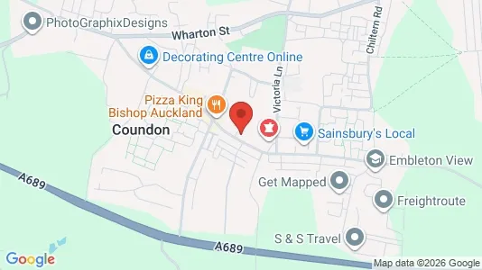 Apartments for rent i Bishop Auckland - County Durham - kort over placeringen