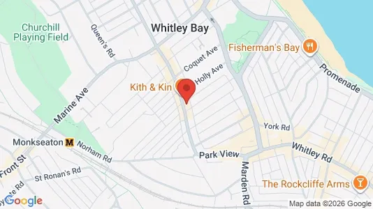 Apartments for rent i Whitley Bay - Tyne and Wear - kort over placeringen