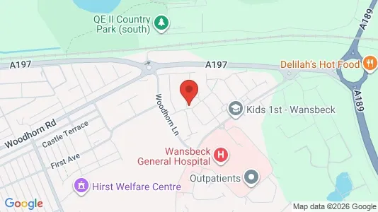 Apartments for rent i Ashington - Northumberland - kort over placeringen