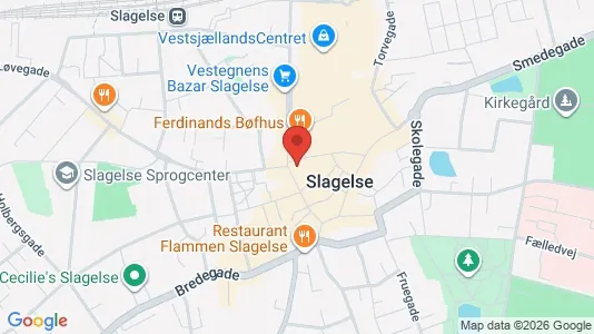 Apartments for rent i Slagelse - kort over placeringen