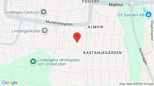 Apartments for rent i Fosie - kort over placeringen