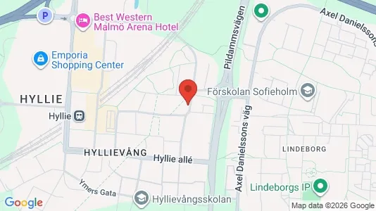 Apartments for rent i Fosie - kort over placeringen