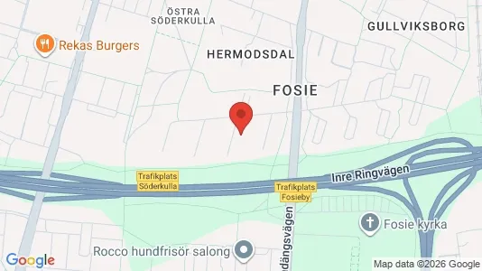 Apartments for rent i Fosie - kort over placeringen