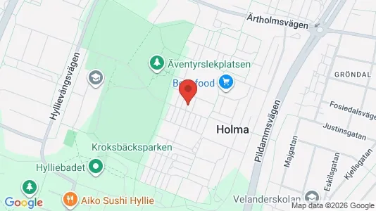 Apartments for rent i Fosie - kort over placeringen