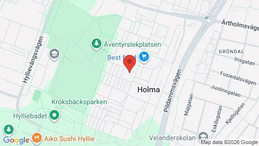 Apartments for rent i Fosie - kort over placeringen