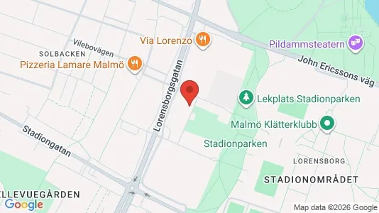 Apartments for rent i Malmö City - kort over placeringen