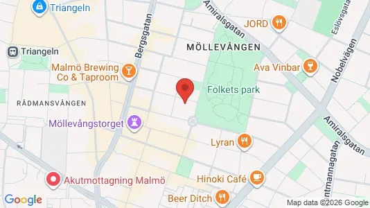 Apartments for rent i Sofielund - kort over placeringen