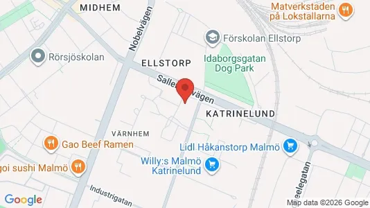 Apartments for rent i Malmö City - kort over placeringen