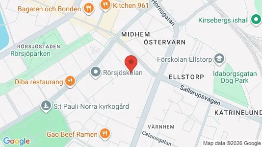 Apartments for rent i Malmö City - kort over placeringen