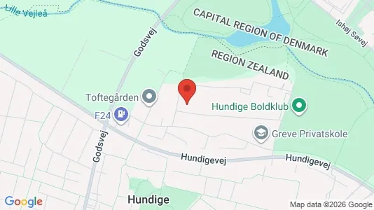 Apartments for rent i Greve - kort over placeringen