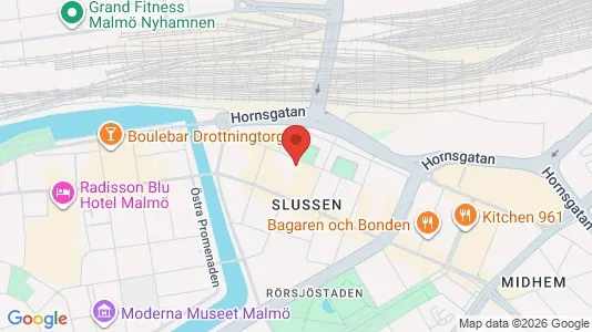 Apartments for rent i Malmö City - kort over placeringen