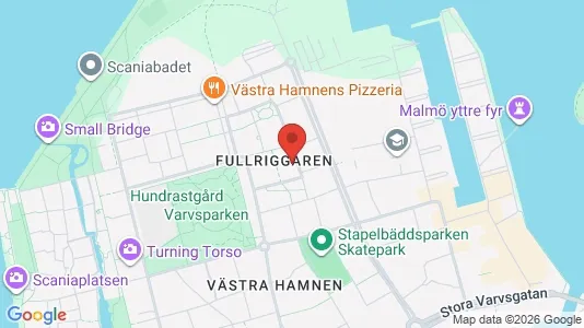 Apartments for rent i Malmö City - kort over placeringen