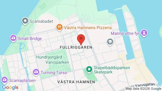 Apartments for rent i Malmö City - kort over placeringen