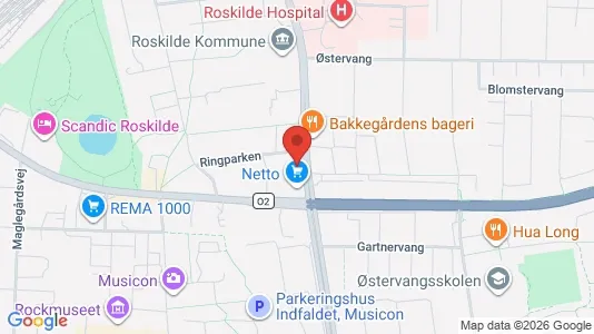 Apartments for rent i Roskilde - kort over placeringen