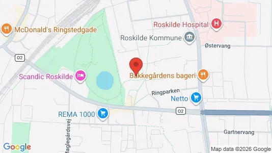 Apartments for rent i Roskilde - kort over placeringen