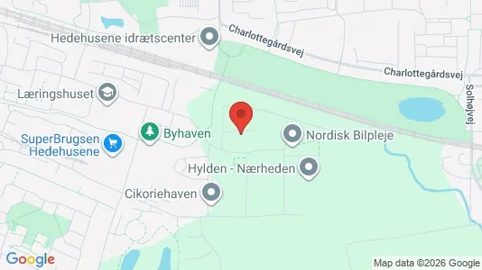 Apartments for rent i Hedehusene - kort over placeringen