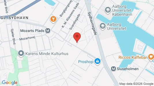 Apartments for rent i Copenhagen SV - kort over placeringen