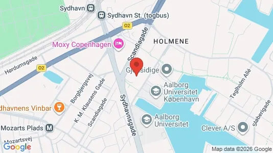 Apartments for rent i Copenhagen SV - kort over placeringen