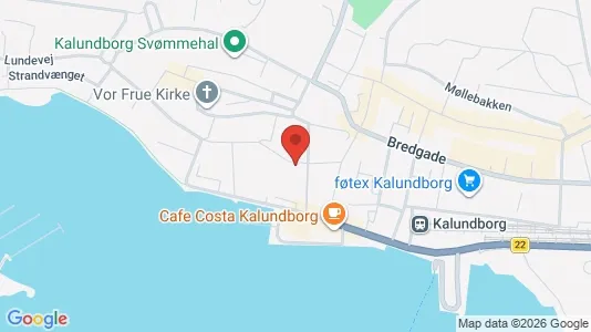 Apartments for rent i Kalundborg - kort over placeringen