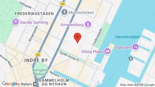 Apartments for rent i Copenhagen K - kort over placeringen