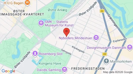 Apartments for rent i Copenhagen K - kort over placeringen