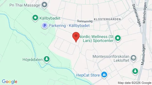 Apartments for rent i Lund - kort over placeringen