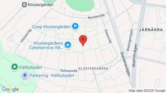 Apartments for rent i Lund - kort over placeringen