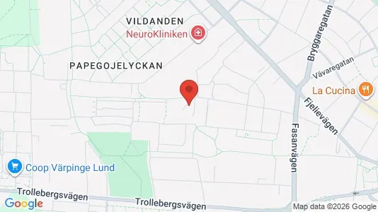 Apartments for rent i Lund - kort over placeringen