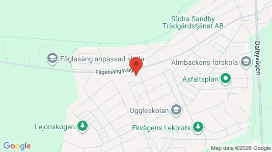 Apartments for rent i Lund - kort over placeringen