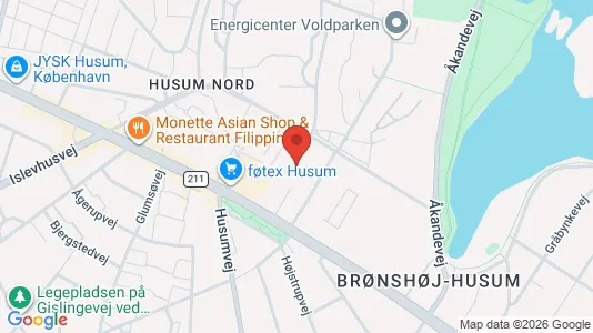 Apartments for rent i Brønshøj - kort over placeringen