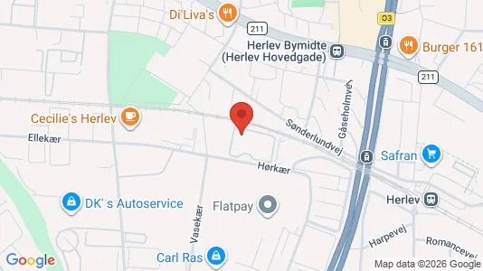 Apartments for rent i Herlev - kort over placeringen
