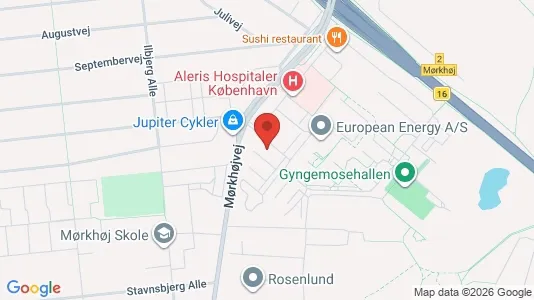 Apartments for rent i Søborg - kort over placeringen