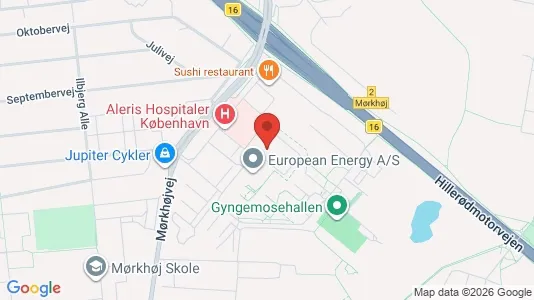 Apartments for rent i Søborg - kort over placeringen