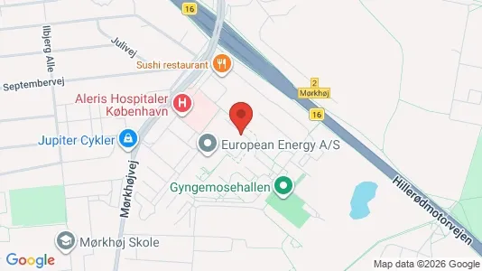 Apartments for rent i Søborg - kort over placeringen