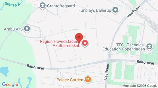 Apartments for rent i Ballerup - kort over placeringen