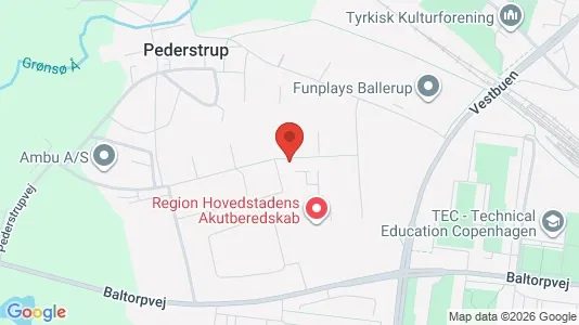 Apartments for rent i Ballerup - kort over placeringen