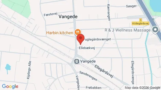 Apartments for rent i Gentofte - kort over placeringen