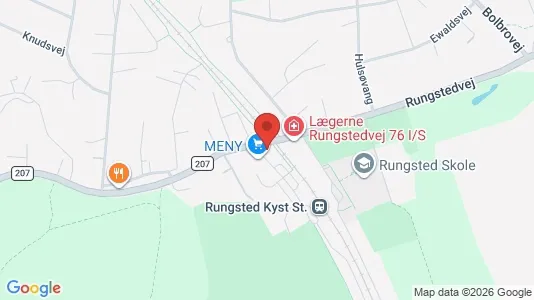 Apartments for rent i Rungsted Kyst - kort over placeringen