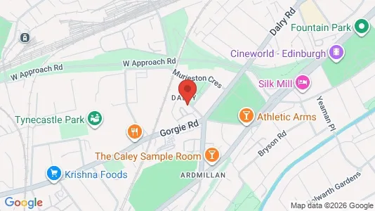 Apartments for rent i Edinburgh - Midlothian - kort over placeringen