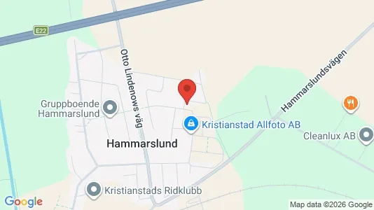 Apartments for rent i Kristianstad - kort over placeringen
