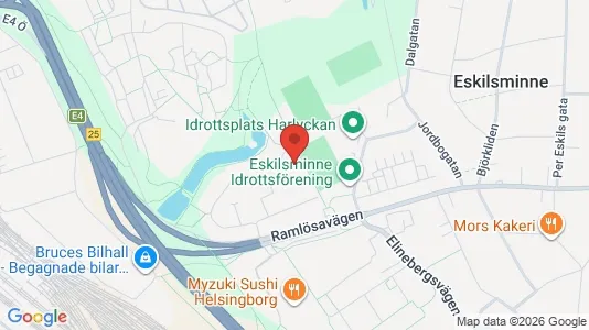 Apartments for rent i Helsingborg - kort over placeringen