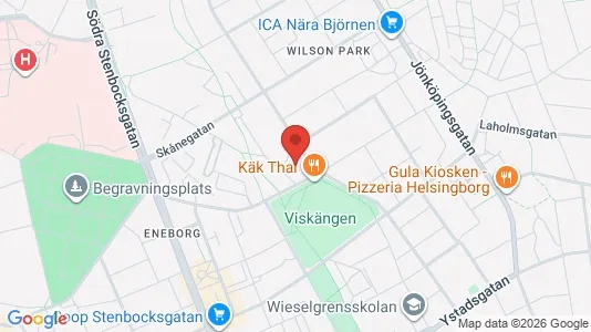 Apartments for rent i Helsingborg - kort over placeringen