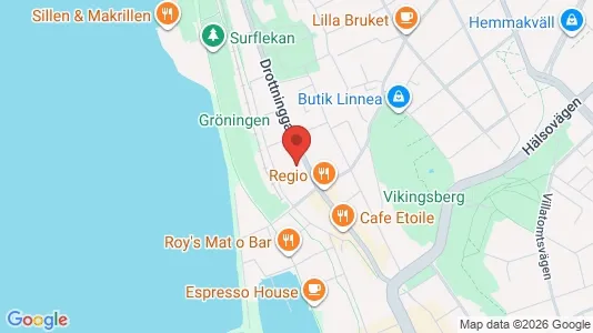 Apartments for rent i Helsingborg - kort over placeringen