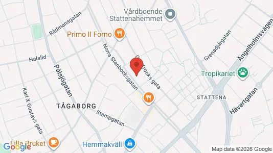 Apartments for rent i Helsingborg - kort over placeringen