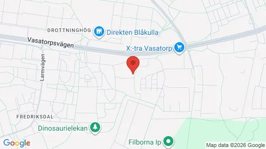 Apartments for rent i Helsingborg - kort over placeringen